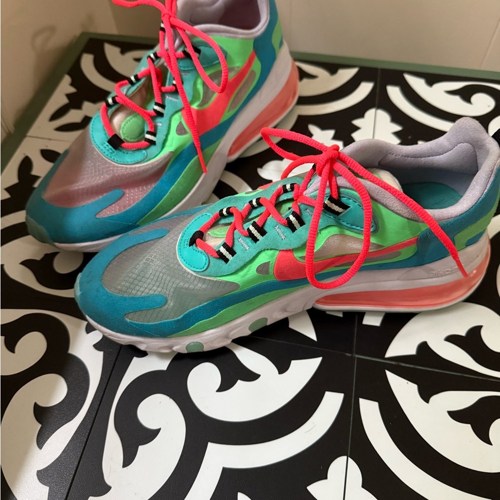 Air Max 270 React 'Electro Green
Lagoon'